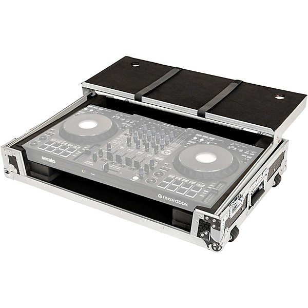 Headliner Flight Case for FLX10, REV7/REV5, GRV6, & RANE ONE MKII With Laptop Platform & Wheels