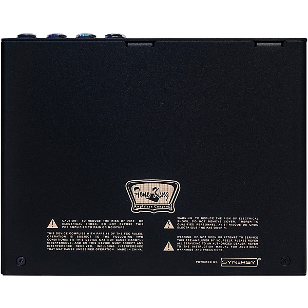 Tone King Imperial Preamp Effects Pedal Cream and Black