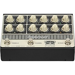 Tone King Imperial Preamp Effects Pedal Cream and Black