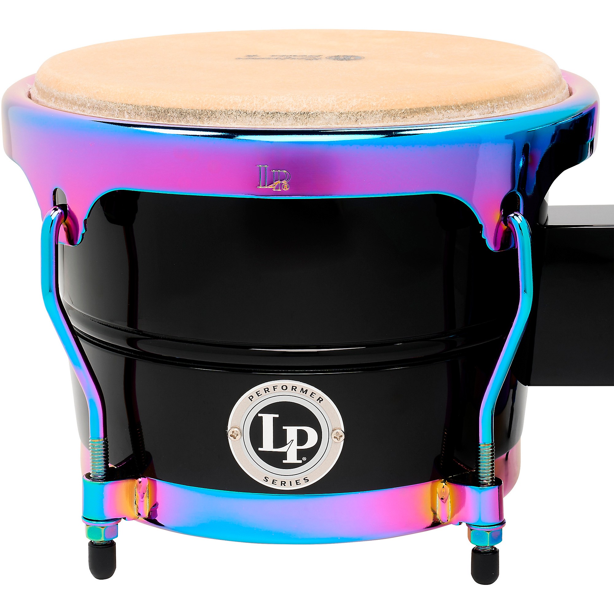 LP ボンゴ パーカッション Performer パフォーマー LPP601-V LP Performer Series Bongos - Piano Black | Guitar Center
