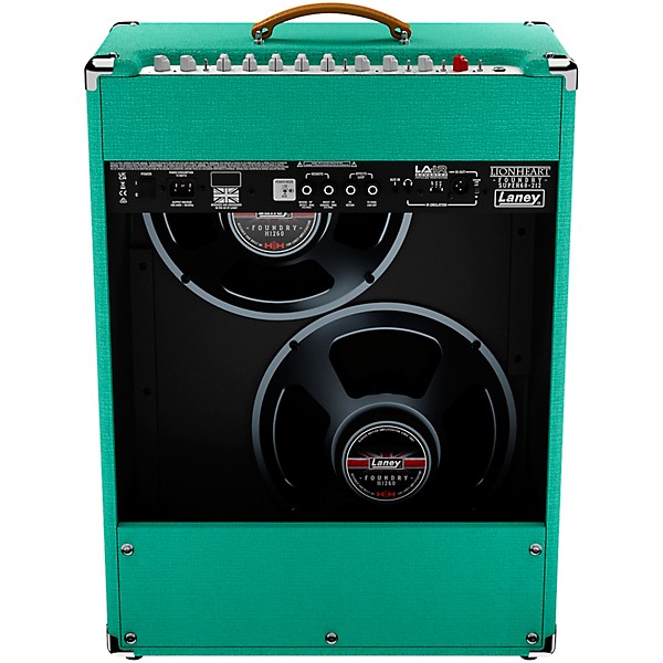 Laney Lionheart Foundry LFSUPER60-212 60W 2x12 Guitar Combo Amp Sea Foam Green