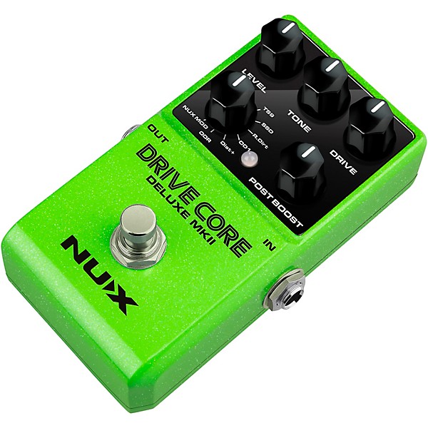 NUX Drive Core Deluxe MKⅡ NUX Drive Core Deluxe MKII Overdrive Effects Pedal Green
