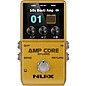 NUX Amp Core Studio Amp Modeling Pedal Gold thumbnail