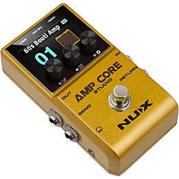 NUX Amp Core Studio Amp Modeling Pedal Gold
