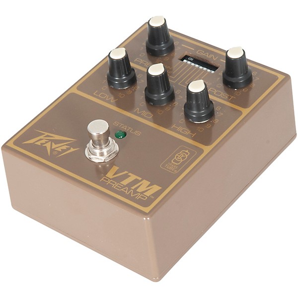 Peavey VTM Preamp Pedal Brown and Gold