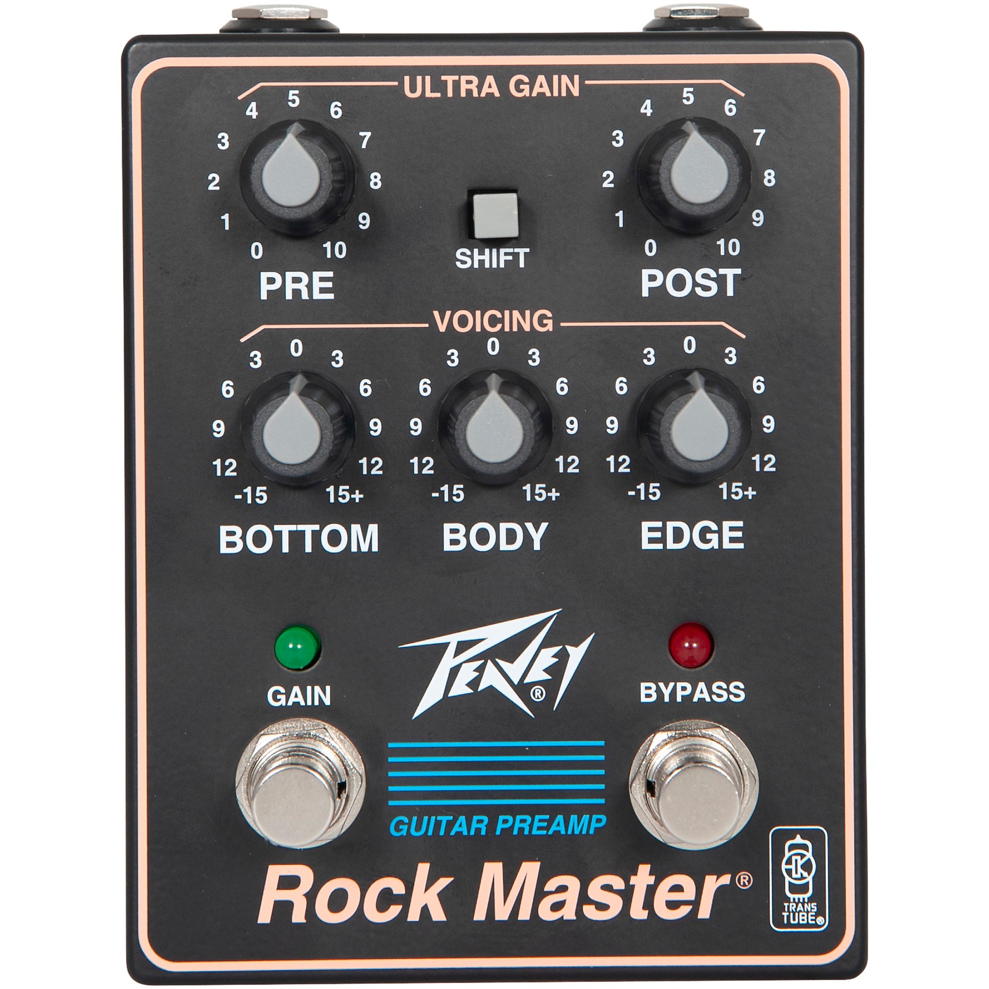 Peavey Rock Master Preamp Pedal Gray | Guitar Center