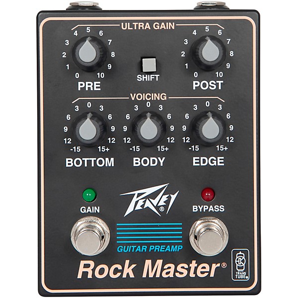 Peavey Peavey Rock Master Preamp Pedal Gray