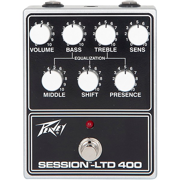 Peavey Peavey Session-LTD 400 Preamp Pedal Black and White