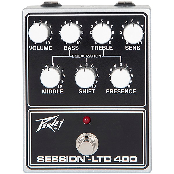 Peavey Peavey Session-LTD 400 Preamp Pedal Black and White