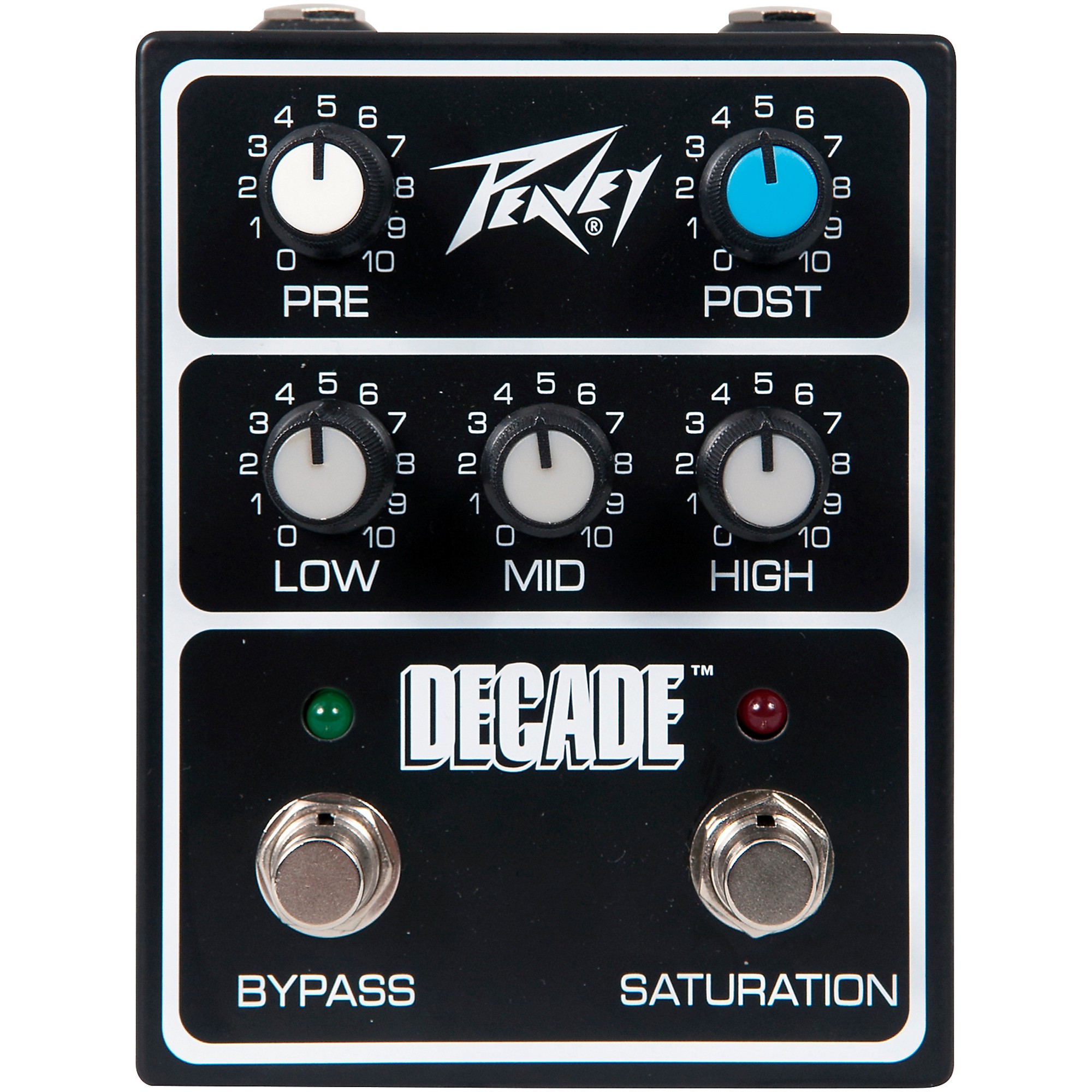 Peavey DECADE プリアンプ Peavey Decade Preamp Pedal Black | Guitar Center
