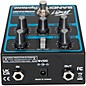 Peavey Bandit Supreme Teal Stripe Preamp Pedal Black and Teal