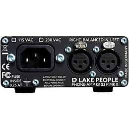 Lake People Headphone-Amp G103-S MK II