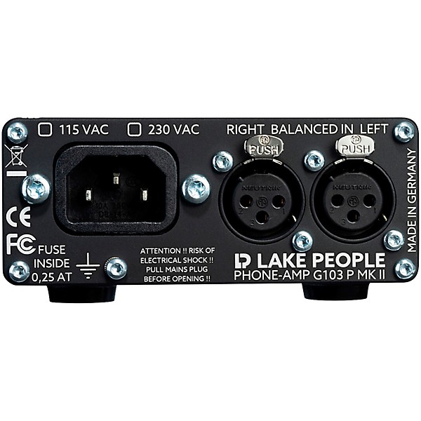 Lake People Headphone-Amp G103-S MK II