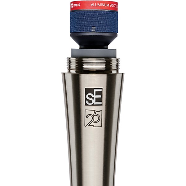 sE Electronics V7 Studio-Grade Supercardioid Handheld Microphone - 25th Anniversary Nickel