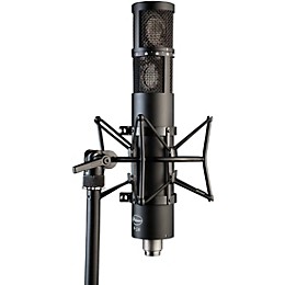 Peluso Microphone Lab P-24 Stereo Large Diaphragm Condenser Tube Microphone Kit. Matte Black