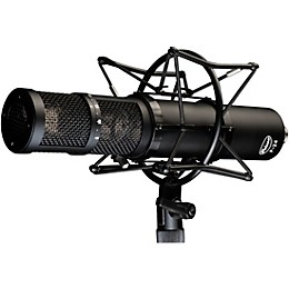 Peluso Microphone Lab P-24 Stereo Large Diaphragm Condenser Tube Microphone Kit. Matte Black