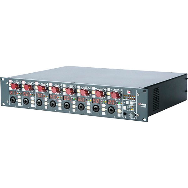 Neve 1073OPX 8-Channel Microphone Preamp With Remote Control & USB/Dante Option Card