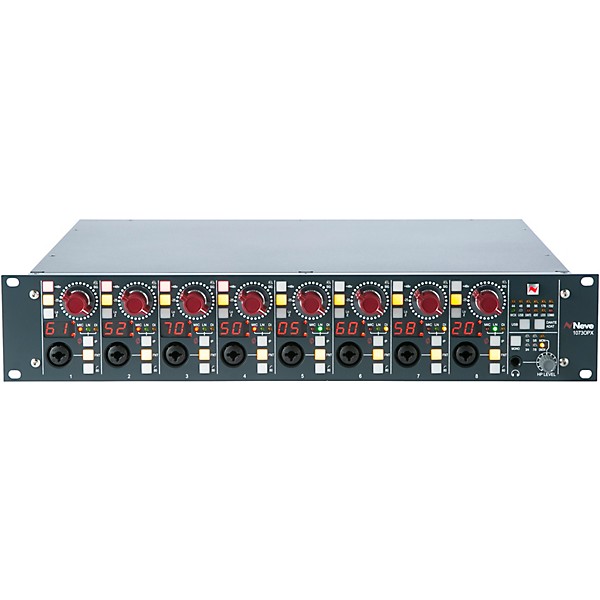Neve 1073OPX 8-Channel Microphone Preamp With Remote Control & USB/Dante Option Card