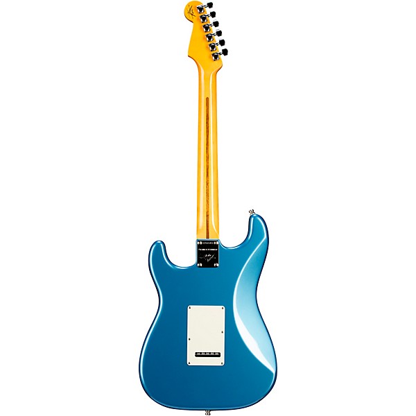 Fender Custom Shop Custom Deluxe Stratocaster NOS Limited-Edition Electric Guitar Aged Lake Placid Blue