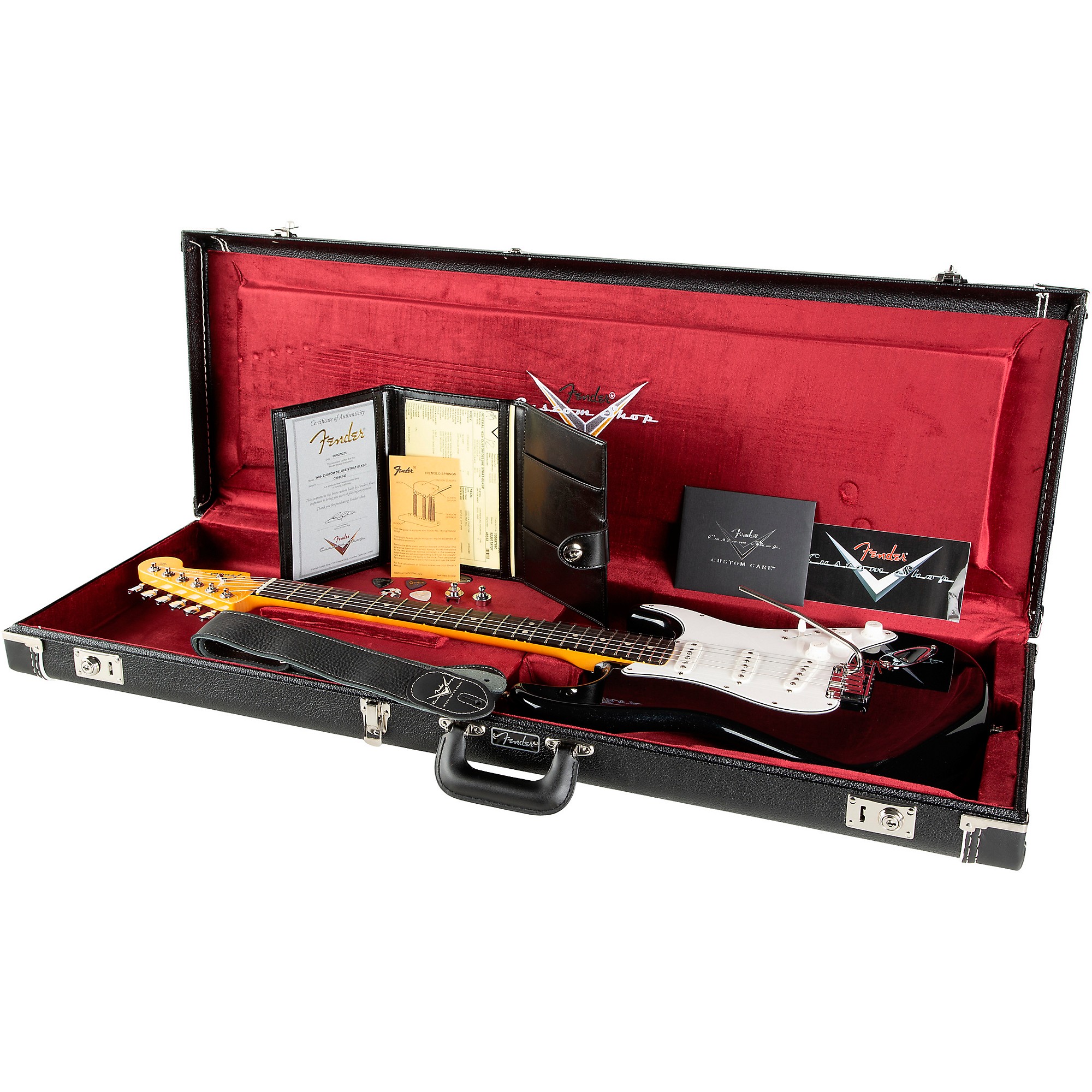 Platinum Fender Custom Shop Custom Deluxe Stratocaster NOS Limited