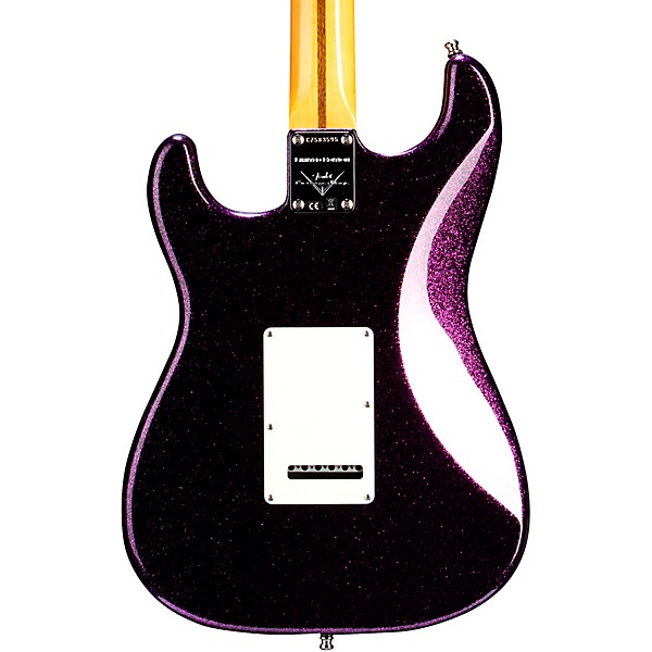 Fender Custom Shop Custom Deluxe Stratocaster NOS Limited-Edition Electric Guitar Magenta Sparkle