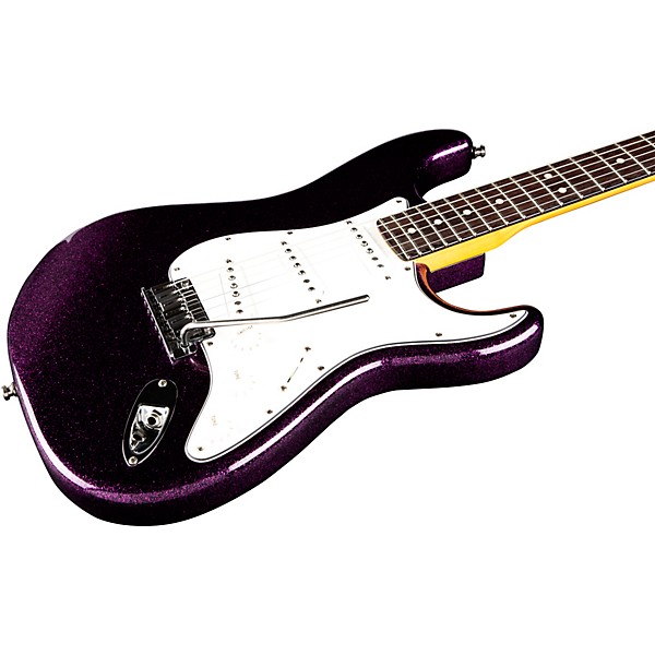 Fender Custom Shop Custom Deluxe Stratocaster NOS Limited-Edition Electric Guitar Magenta Sparkle