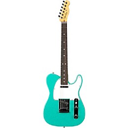 Fender Custom Shop Custom Deluxe Telecaster NOS Limited-Edition Electric Guitar Sea Foam Green Sparkle