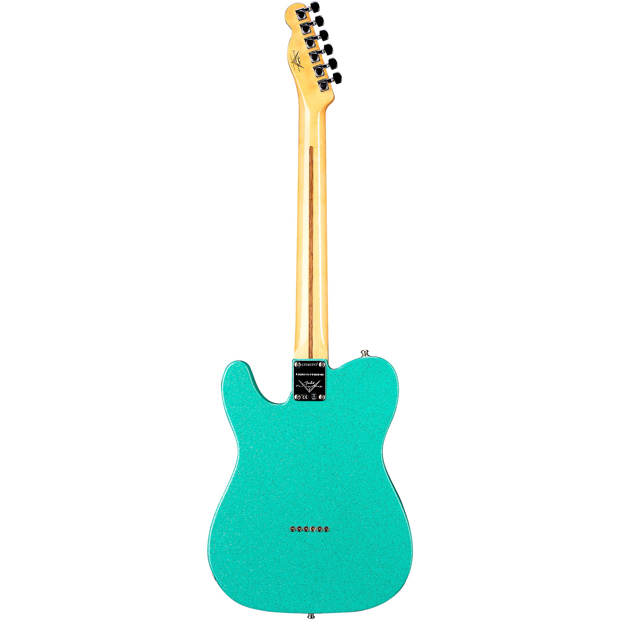 ギター Fender Custom Shop Telecaster Sea Green Platinum Fender Custom Shop Custom Deluxe Telecaster NOS Limited