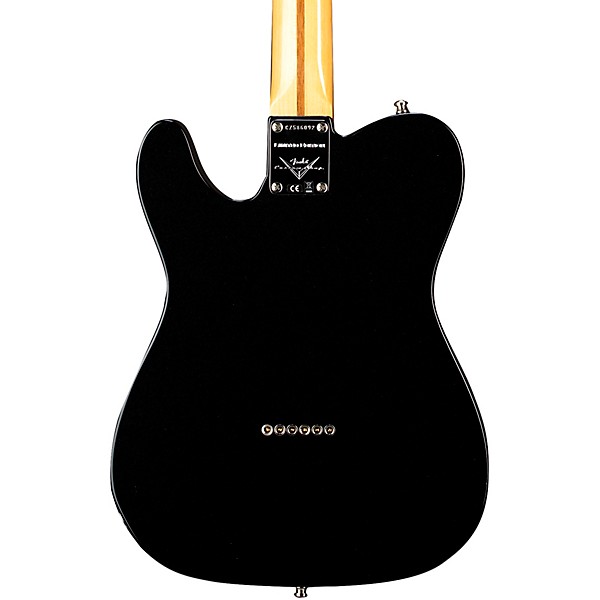 Fender Custom Shop Custom Deluxe Telecaster NOS Limited-Edition Electric Guitar Black Sparkle