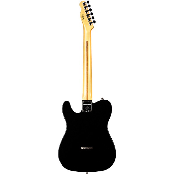 Fender Custom Shop Custom Deluxe Telecaster NOS Limited-Edition Electric Guitar Black Sparkle
