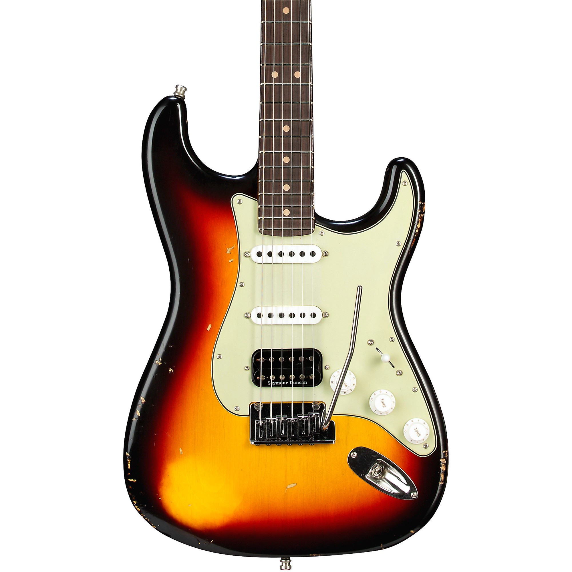 Platinum Fender Custom Shop Custom Deluxe HB S-1 Stratocaster