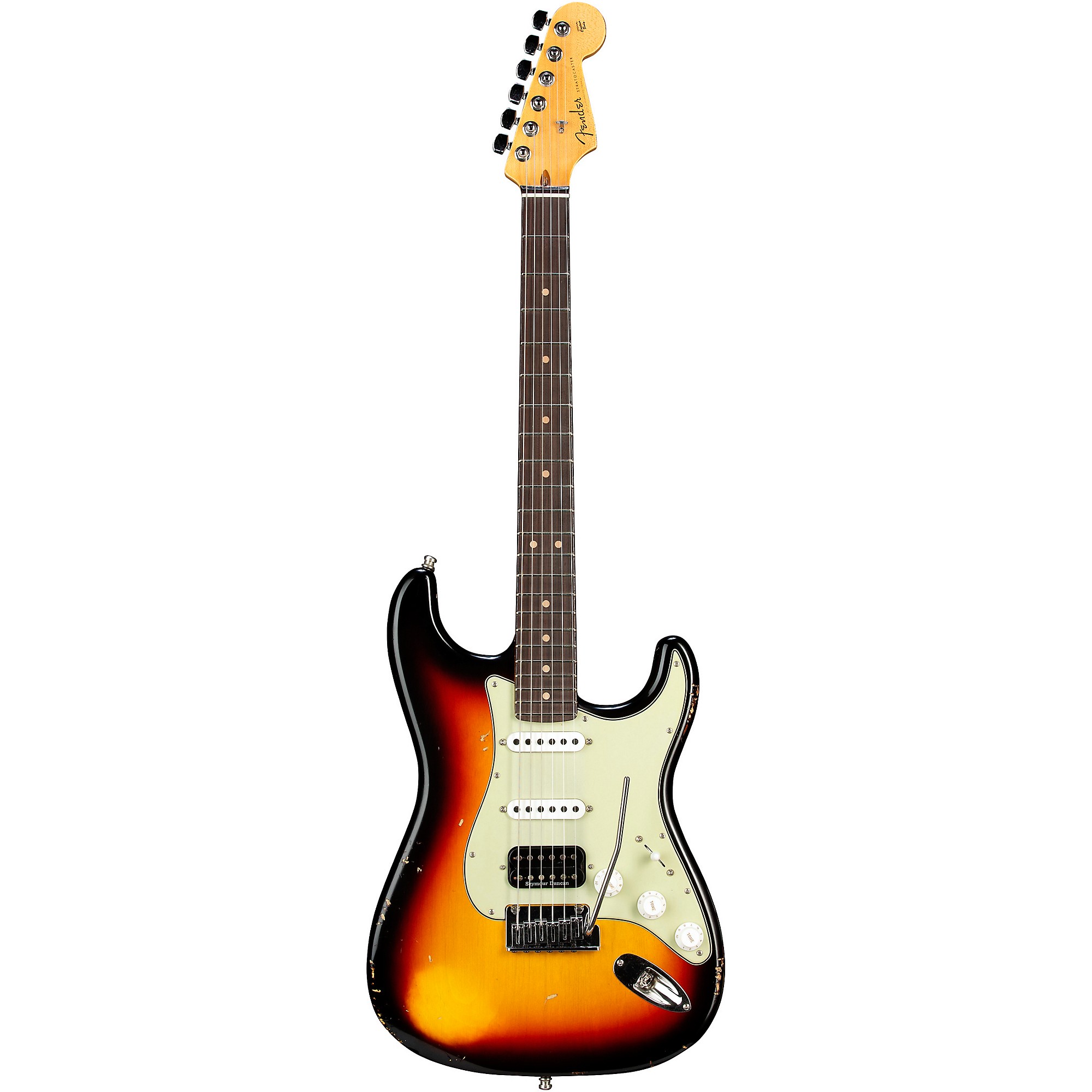 Platinum Fender Custom Shop Custom Deluxe HB S-1 Stratocaster