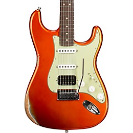 Fender Custom Shop Custom Deluxe HB S-1 Stratocaster Relic w/ Closet Classic Hardware Limited-Edition Electric Guitar Candy Tangerine