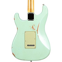 Fender Custom Shop Custom Deluxe HB S-1 Stratocaster Relic w/ Closet Classic Hardware Limited-Edition Electric Guitar Aged Surf Green