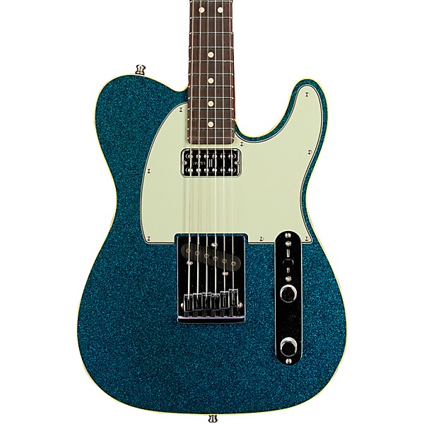 Fender Custom Shop Dual Stack HS Telecaster Deluxe Closet Classic Limited-Edition Electric Guitar Blue Sparkle
