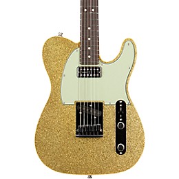 Fender Custom Shop Dual Stack HS Telecaster Deluxe Closet Classic Limited-Edition Electric Guitar Gold Sparkle Top w/ Tinted Natural Back & Sides