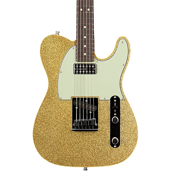 Fender Custom Shop Dual Stack HS Telecaster Deluxe Closet Classic Limited-Edition Electric Guitar Gold Sparkle Top w/ Tint...