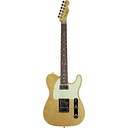 Fender Custom Shop Dual Stack HS Telecaster Deluxe Closet Classic Limited-Edition Electric Guitar Gold Sparkle Top w/ Tinted Natural Back & Sides