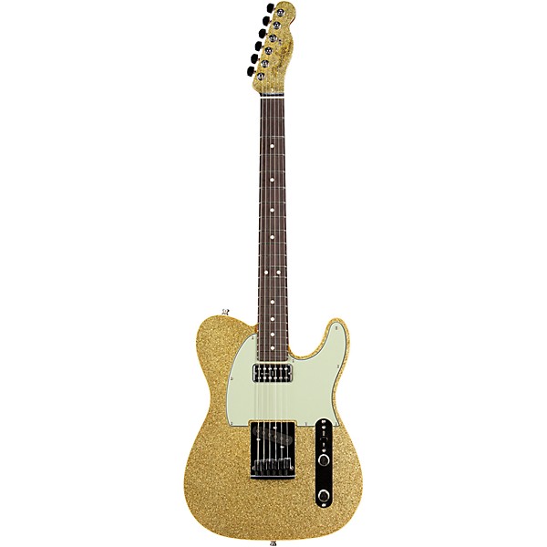 Fender Custom Shop Dual Stack HS Telecaster Deluxe Closet Classic Limited-Edition Electric Guitar Gold Sparkle Top w/ Tint...