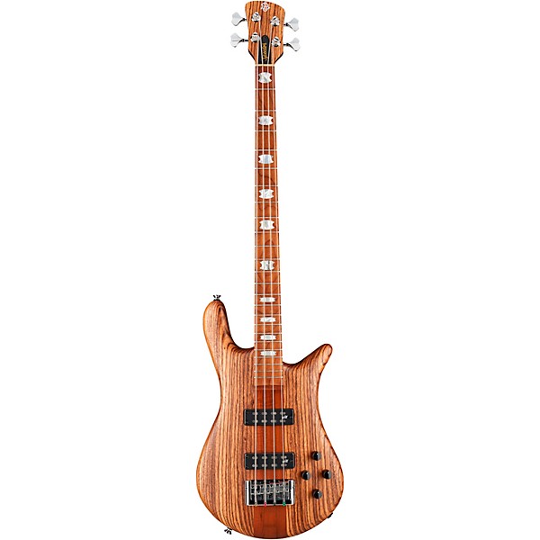 Spector Euro 4 RST Zebrawood Limited-Edition Electric Bass Guitar Natural