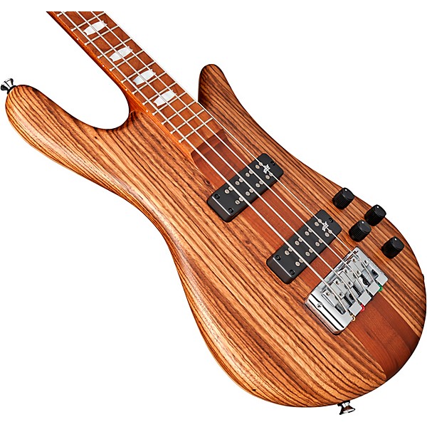 Spector Euro 4 RST Zebrawood Limited-Edition Electric Bass Guitar Natural