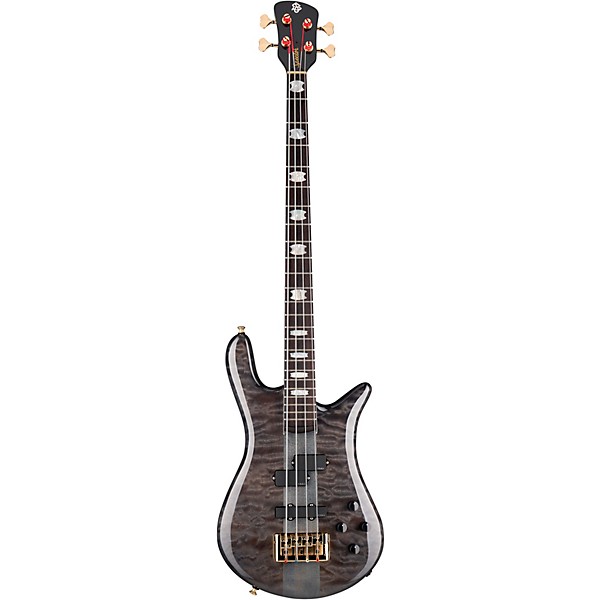 Spector Doug Wimbish Euro 4 Signature Electric Bass Guitar Black Gloss Stain