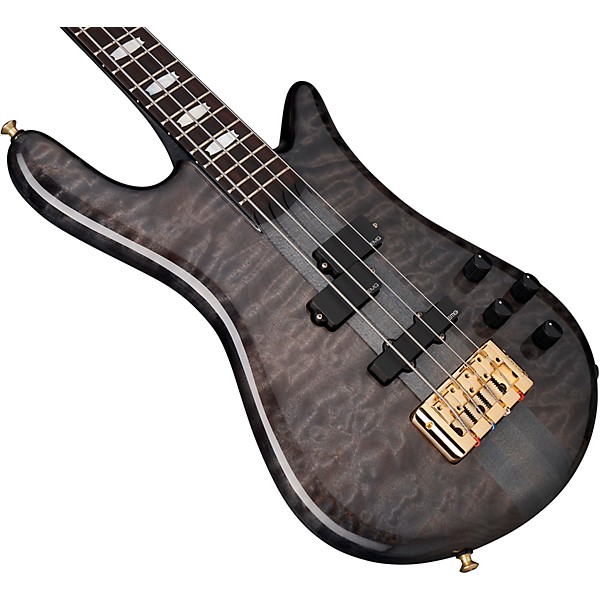 Spector Doug Wimbish Euro 4 Signature Electric Bass Guitar Black Gloss Stain