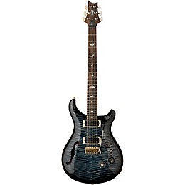 PRS 40th Anniversary Custom 24-08 Semi-Hollow Limited Edition Electric Guitar Faded Whale Blue Smokeburst