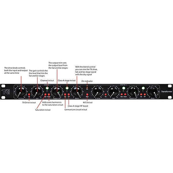 TK Audio Transformer Harmonic Generator