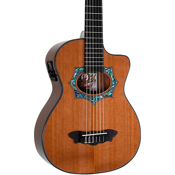 Oscar Schmidt OH30SCE Acoustic-Electric Requinto Natural