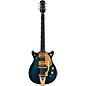 Open Box Gretsch Guitars Custom Shop G6128CS 62 Duo Jet NOS Electric Guitar Electric Guitar Level 2 Black Holo Flake 19788...