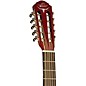 Oscar Schmidt OH32SEQ Acoustic-Electric Bajo Quinto Quilt Trans Red