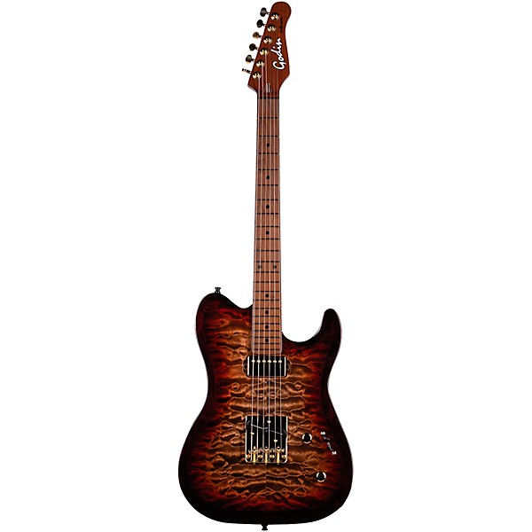 Godin Artisan TC Maple Fretboard Electric Guitar WhiskeyBurst
