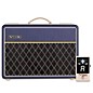 VOX AC10 Custom 10W 1x10 Limited-Edition Tube Guitar Combo Amp With KORG Pitchblack X Pedal Tuner Blue/Cream thumbnail